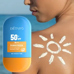 Natural branqueamento private label melhor orgânico protetor solar loção coreano matizado spf 50 protetor solar