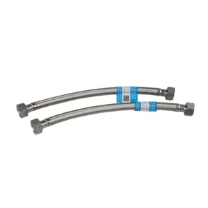 MG-I 80 wc tubo de ligação de aço de malha de aço inoxidável mangueira do metal flexível bellow mangueira tubo para aquecedor de água mangueira fouset