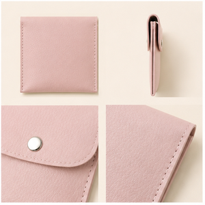 PU Leather <b>Envelope</b> Jewelry Bag with Secure Closure for Small <b>Gift</b> Packaging - Product Image 4