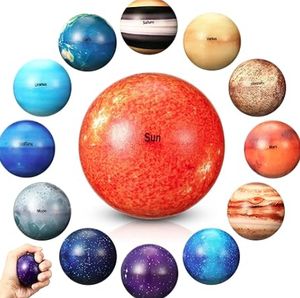 Custom Logo Mars Shape PU Foam Stress <b>Ball</b> Promotional Soft Toy for <b>Squeezing</b> and Stress Relief - Product Image 2