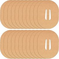 Patchs adhésifs en acrylique à formes personnalisées, imperméables et respirants, pour capteurs de surveillance de la glycémie, pour le sport quotidien
