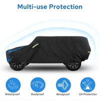 Jeep imperméable et durable de haute qualité couvre la couverture extérieure complète de voiture extérieure tous temps