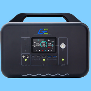 Station d'alimentation portable solaire au lithium-ion à onde sinusoïdale pure avec charge rapide 3.0 et PD 100W pour les photographes et les pilotes de drones - Product Image 2