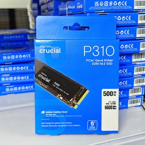 Crucial P310 SSD PCIe Gen4 NVMe M.2 2280 Vitesse de lecture jusqu'à 7100 Mo/s pour ordinateur portable, ordinateur de bureau, consoles de jeu portables, disque SSD - Product Image 3