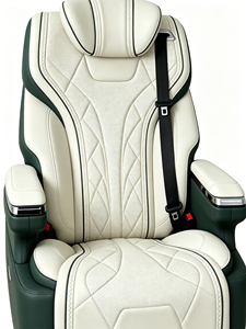 Siège de Capitaine Multifonctionnel Inclinable <span class=keywords><strong>avec</strong></span> Commande Électrique et Repose-Pieds pour Modification de Siège de Voiture, SUV et Camion - Product Image 3