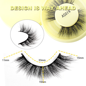 Fournisseurs de cils en bande complète moelleux de marque privée, cils en vison 3D naturels, faux cils, plateaux de cils de 15 à 25 mm, vente en gros - Product Image 4