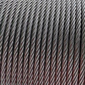 Fune di filo di acciaio resistente per macchinari di sollevamento diametro 15 mm squalo marca 6 serie 6 X 36WS - IWRC 1960 B SZ - Product Image 3