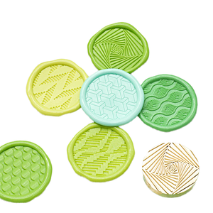 <span class=keywords><strong>Prix</strong></span> d'usine RP TT04 Série Lettres Fleurs Étoilées 26 Lettres Anglaises Tampons encreurs en plastique à cire personnalisables pour logo et décoration - Product Image 1
