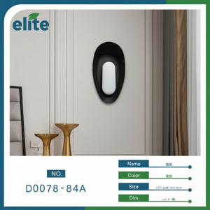 Moderno minimalista lampada da parete a LED per la decorazione della casa caldo bianco 220V telecomando per l'illuminazione del soggiorno - Product Image 1
