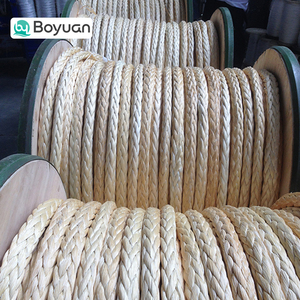 Corda UHMWPE a 12 Fili ad Alta Resistenza, Personalizzabile 20mm-100mm, 500m 1000m, per Rimorchio e Ormeggio Navale - Product Image 2