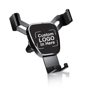 XJ458 Custom Logo Adjustable Phone Car Holder Mount Holders Phone Cradle Stand Car Mobile Phone Holders with Wireless Charging - Product Image 1