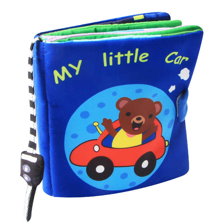 Soft Baby Book Con Specchio – Libro Morbido In Tessuto Per Neonati, Stimola La Curiosità E Il Tatto - 4