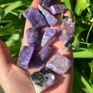 Pietre Grezze di Charoite <span class=keywords><strong>Viola</strong></span> di Alta Qualità all'Ingrosso, Pietre Curative, Gemme Minerali <span class=keywords><strong>Viola</strong></span> per Creazione di Gioielli - Product Image 3
