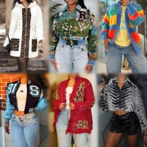 ผู้ผลิตเสื้อแจ็คเก็ตลำลองฤดูหนาวสำหรับผู้หญิงราคาถูก  ลดล้างสต็อก เสื้อแจ็คเก็ตแฟชั่น จัดส่งแบบสุ่ม - Product Image 3