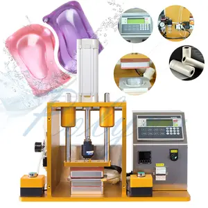 Polyva laundry detergent powder/liquid pods manual filling machine lab scale sample small packaging machine