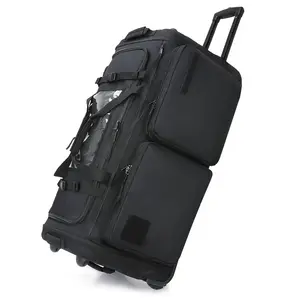 Factory Custom Carry-on Luggage Rolling Travel Bag Rolling Duffle Bag With Wheels