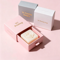 Boîte en carton de haute qualité, nouvelle arrivée, pour savon, déodorant, boîte en papier, boîte à tiroir artisanale, emballage pour savon de bain biologique