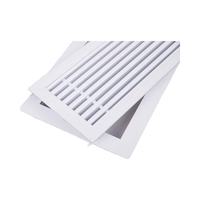 Système Hvac Grille d'air de retour en aluminium à noyau amovible avec filtre à écran Grille de ventilation Grille d'aération