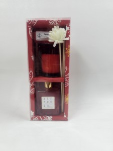 Jialong Houseware Home Fragrance Aromatherapy <b>Reed</b> <b>Diffuser</b> Set Rectangular Glass Bottle Alcohol Free Long Lasting Aroma 4 - Product Image 3
