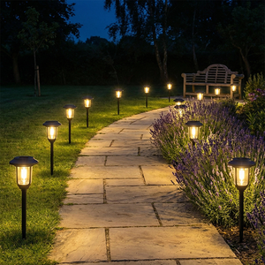Lámpara de Jardín LED de Filamento de Tungsteno Vintage Pequeña, de 360 Grados, con Energía Solar, Impermeable, para Patio, Jardín, Camino - Product Image 3
