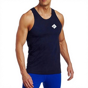 Maillot de corps ou vêtements d'extérieur Elastic Fit Men Tank Top pour le sport et l'usage décontracté 2025 Trendy Men - Product Image 1
