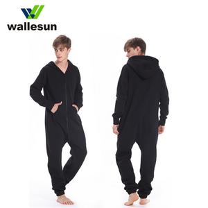 Costume da festa per <span class=keywords><strong>uomo</strong></span> in micropile Union tutina per adulti con cappuccio un pezzo pigiama 2 tasche tuta con 2 cerniere - Product Image 2