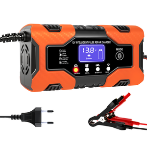 Nuevo Cargador Eléctrico Portátil 2026 <span class=keywords><strong>de</strong></span> 12V6A, Cargador Automático <span class=keywords><strong>de</strong></span> Batería para Baterías <span class=keywords><strong>de</strong></span> Plomo-Ácido SLA AGM GEL <span class=keywords><strong>de</strong></span> 12V para Automóviles - Product Image 1