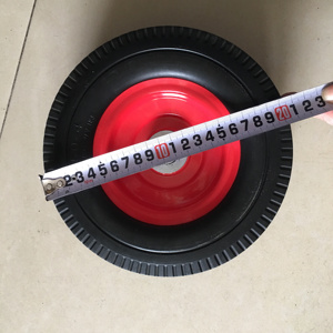 2.50-4 phẳng bánh xe miễn phí/8 inch Polyurethane PU bọt bánh xe - Product Image 4