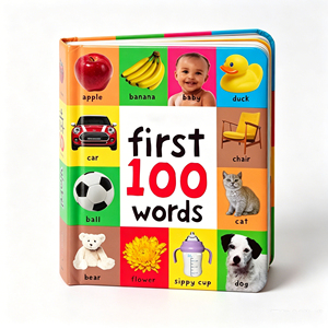 Livres en carton pour enfants personnalisés et écologiques avec impression en relief, impression offset, reliure parfaite - Product Image 2