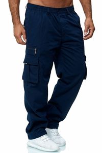 NUOVI Pantaloni <span class=keywords><strong>Cargo</strong></span> Casual da Uomo KJ 2026, Taglia XL, Multi-Tasca, Gamba Dritta, Chino Colorato, Anti-Piega, Stile Baggy, Pantaloni Tattici per Fitness - Product Image 5