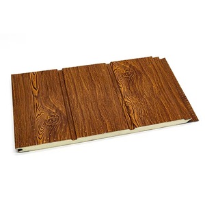 Panneau sandwich en polyuréthane ignifuge haute résistance pour l'<span class=keywords><strong>isolation</strong></span> des façades <span class=keywords><strong>de</strong></span> bâtiments - Product Image 5