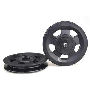 Ruota puleggia da palestra con scanalatura a U 60-100mm ruota puleggia in Nylon silenzioso funzionamento resistente all'usura cuscinetti OEM attrezzature per il Fitness accessori - Product Image 5