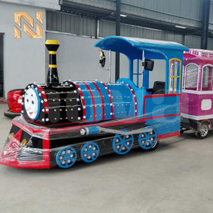 Nova Rides <span class=keywords><strong>Train</strong></span> électrique sans rails à 24 places pour visites touristiques et parcs d'attractions - Product Image 2