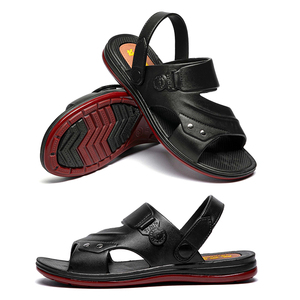 Vente en gros <span class=keywords><strong>de</strong></span> pantoufles pour hommes <span class=keywords><strong>de</strong></span> haute qualité au meilleur prix, confortables, respirantes, antidérapantes, résistantes à l'usure, avec semelle extérieure bicolore, sandales pour hommes - Product Image 1