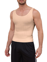 Débardeur de compression sans couture pour homme, gaine amincissante ventre plat, sous-vêtement sculptant la taille, logo personnalisé, OEM ODM, vente en gros