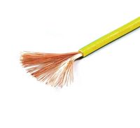 Cable Eléctrico de Núcleo Sólido, Aislamiento de PVC, Retardante de Llama, Resistente a la Corrosión, Larga Vida Útil, Rollo de 100m