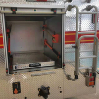 Nuevo HYT Diesel Manual Euro 5 Camión de bomberos Dimensiones estándar Camión de rescate contra incendios con descuento popular