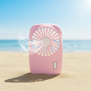 Hot Sale Household Personal Mini Portable Neck Two Cute Neck Fan Yes Fan Hanging Neck Fan For <b>Outdoor</b> Travel - Product Image 1