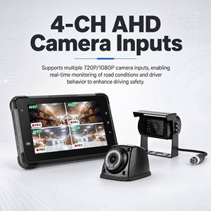 Tablette industrielle robuste Android 13 de 7 pouces avec 8+128 Go de mémoire, 4 entrées caméra et <span class=keywords><strong>carte</strong></span> E-<span class=keywords><strong>SIM</strong></span> pour la surveillance et le suivi des bus - Product Image 3