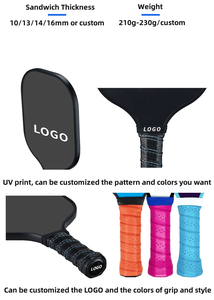 Epoxy bọt dính + PP lõi EVA pickleball mái chèo sợi carbon thô T700 usapa pickleball mái chèo - Product Image 6