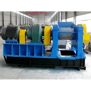 High powered scrap tyre cutting machine tire recycling plant for making 5-40 mesh rubber powder
