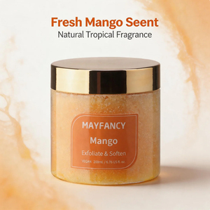 <span class=keywords><strong>Exfoliante</strong></span> Corporal de Mango Mayfancy, Suaviza y Exfolia la Piel, Cuidado Vegano para la Piel, 200 ml - Product Image 2