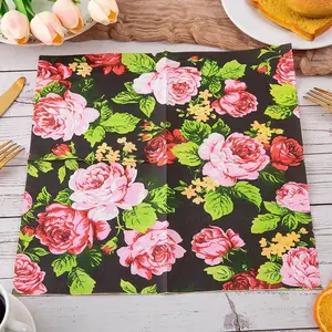 Printed Napkins Customizedpaper Napkins Directly Supplied By Chinese Manufacturers