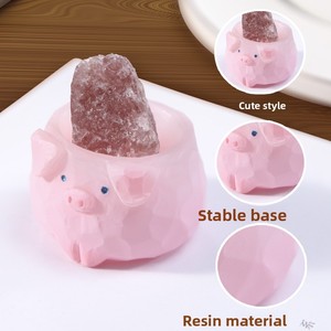 Caja Sorpresa de Resina con Figuras de Animales PAI, Caja Misteriosa de Cristales Curativos, Figuras de Acción Coleccionables, Decoración DIY - Product Image 4