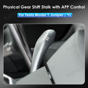Levier <span class=keywords><strong>de</strong></span> commande <span class=keywords><strong>de</strong></span> vitesses pour <span class=keywords><strong>Tesla</strong></span> New Model Y Juniper 2025 2026, sélecteur <span class=keywords><strong>de</strong></span> <span class=keywords><strong>vitesse</strong></span> <span class=keywords><strong>de</strong></span> colonne <span class=keywords><strong>de</strong></span> direction, remplacement style OEM - Product Image 2