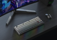 Clavier mécanique sans fil AULA F87 Pro V2, 3 modes, batterie 10000mAh, 87 touches, hot-swap, RGB personnalisable, clavier de jeu e-sport