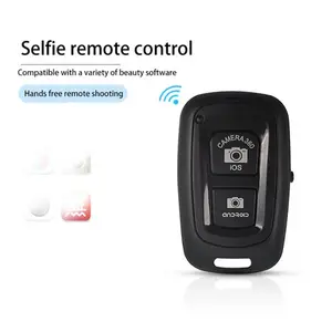 Camera Button Controller Adapter Photograph Control Blue Tooth Remote Shutter Release For Selfie Phone Camera