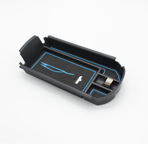 Toyota Chr Central Armrest <b>Console</b> Storage Box <b>Black</b> Plastic Modern Design - Product Image 4