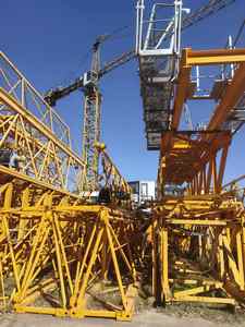 Grúa Torre ZCJJ <span class=keywords><strong>de</strong></span> <span class=keywords><strong>Segunda</strong></span> <span class=keywords><strong>Mano</strong></span>, 10 Toneladas, Equipo <span class=keywords><strong>de</strong></span> Construcción Usado con Motor PLC, 1 Año <span class=keywords><strong>de</strong></span> Garantía, Altura <span class=keywords><strong>de</strong></span> Elevación <span class=keywords><strong>de</strong></span> 45m, Alcance <span class=keywords><strong>de</strong></span> 2m - Product Image 3