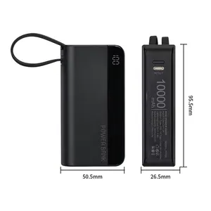 High Quality Universal Super Fast Charging Mini Charging Treasure Portable 10000 mah Mobile Power Bank